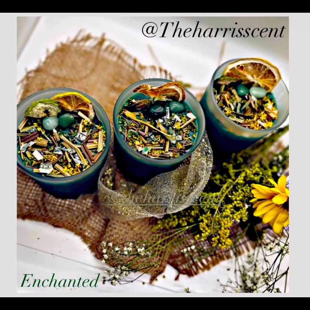 100%  Soy wax Intention Candle
